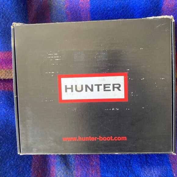Hunter Womens Black Original Short Buckle Rubber Boot 36/7 - Picture 2 of 8